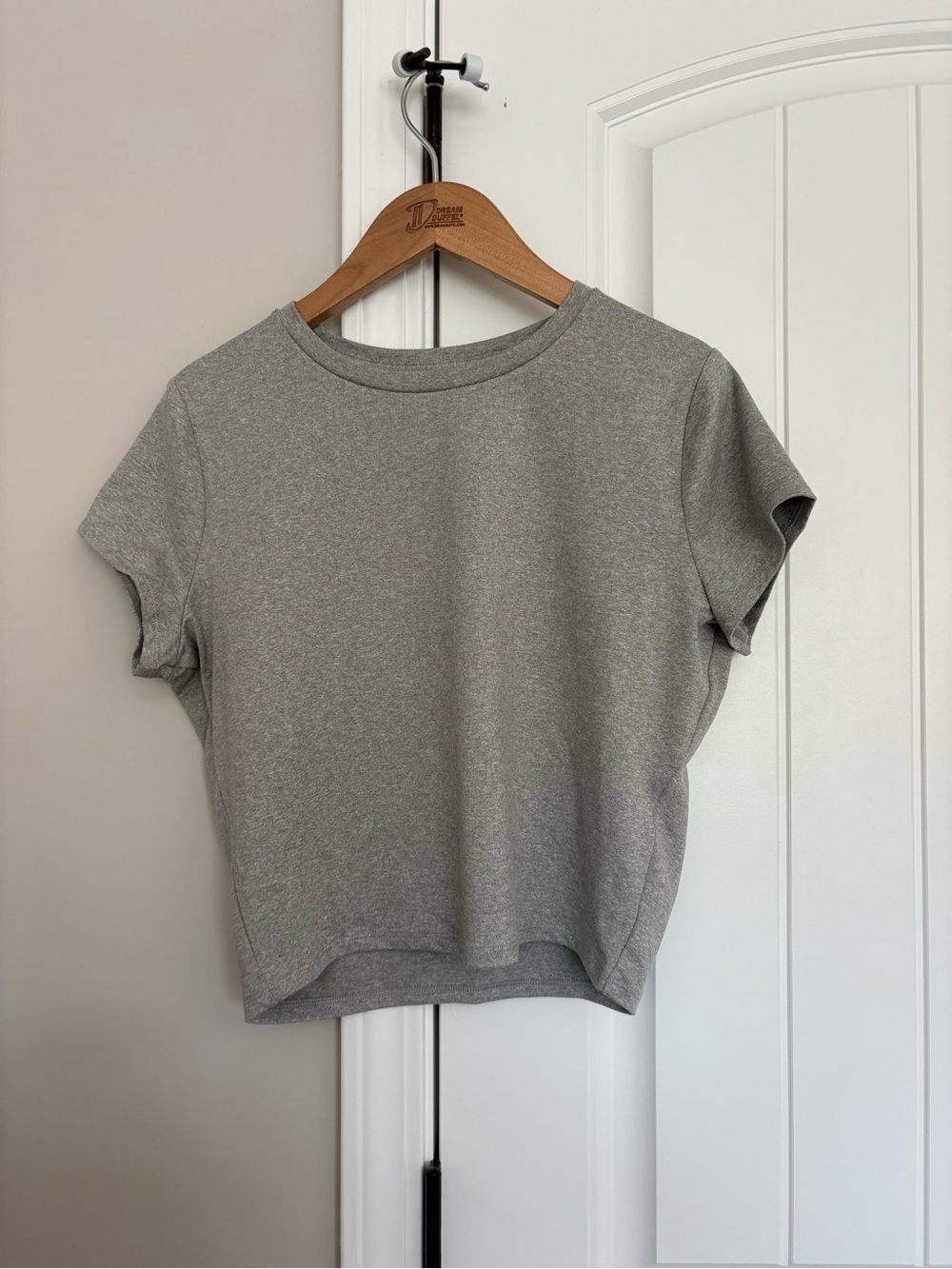 Hollister Women’s Grey Cropped Shirt